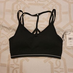Maxxim sports bra, medium, ribbed, N WT
